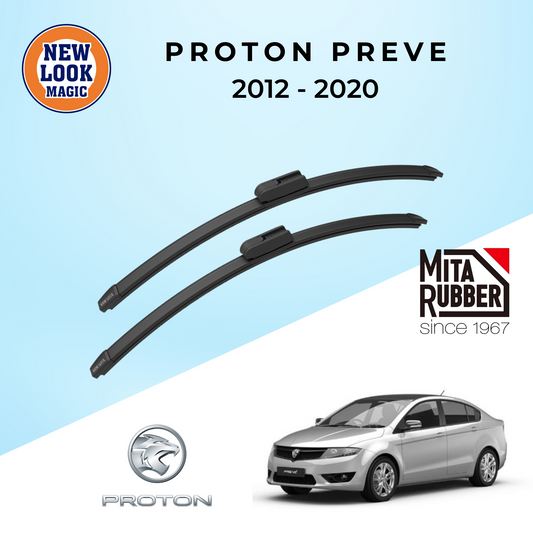 Proton Preve 2012 - 2020 Coating Wiper Blades