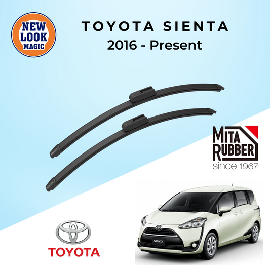 Toyota Sienta 2016 - Present Coating Wiper Blades