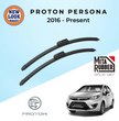 Proton Persona VVT 2016 - Present Coating Wiper Blades