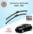 Toyota Estima (ACR50) 2005 - 2015 Coating Wiper Blades