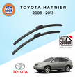 Toyota Harrier (ACU30) 2003 - 2013 Coating Wiper Blades